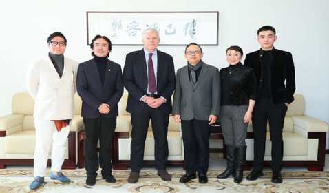 伦敦大学金史密斯学院一行到访